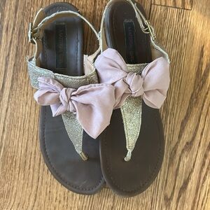 Material girl flat sandals